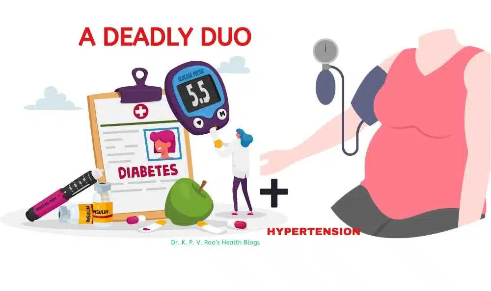 Featured Image fot the article-Deadly Duo-diabetes +hypertension