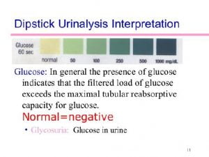 Diabetes dipstick test 3