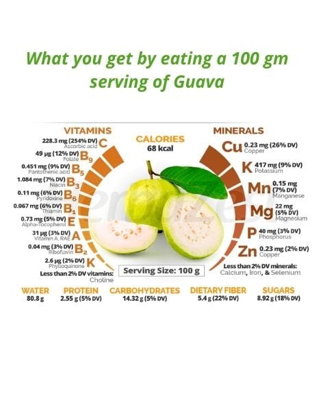 Guava-the poor man's apple-fruits to help you get great health