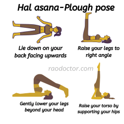 Yoga poses-Hal asana