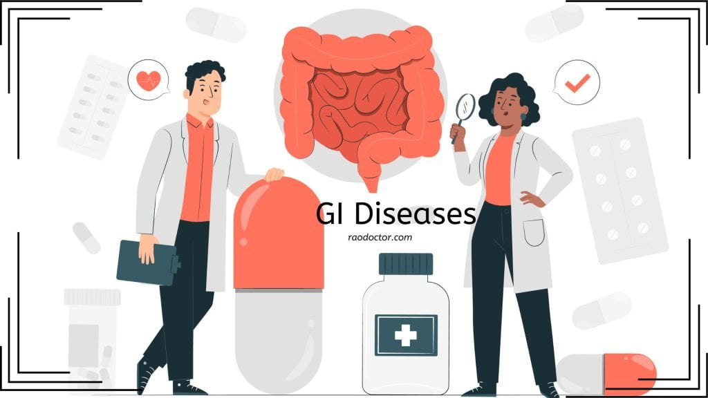 Doctors treating gastro-intestinal [GI] diseases