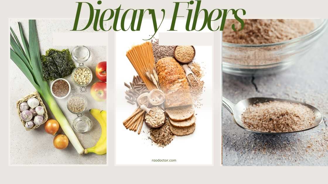 Image showing various Dietary Fibers
