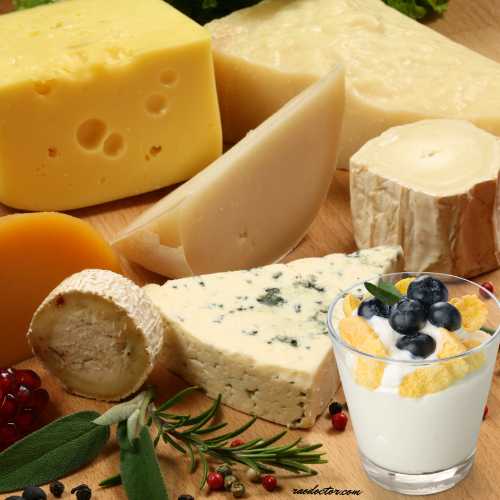 Dairy products contain plenty of calcium