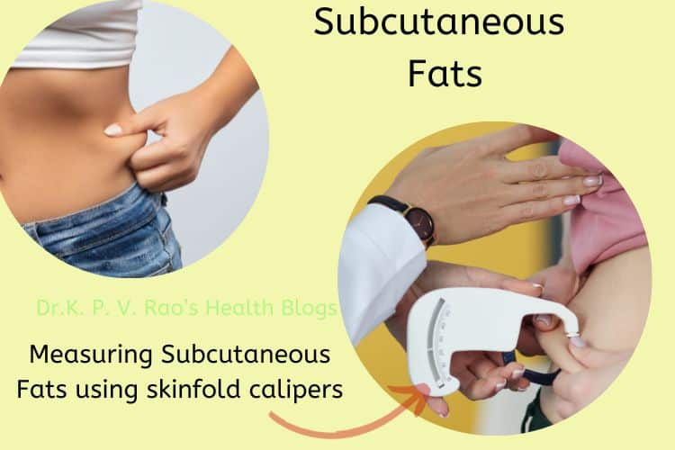 Image showing measurement of subcutaneous fats