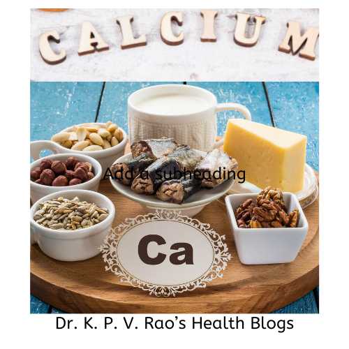 Food Items containing Calcium