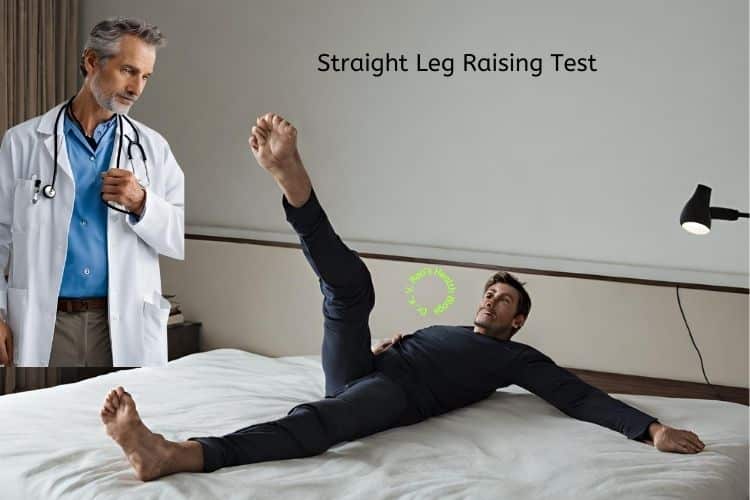 a straight leg test to rule out lumbar spondylitis