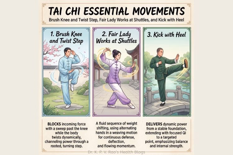 Intermediate tai chi movements